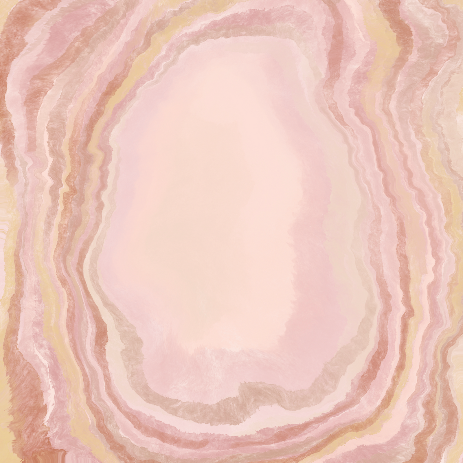 Marbleized Geode Light Blush Pink Stone